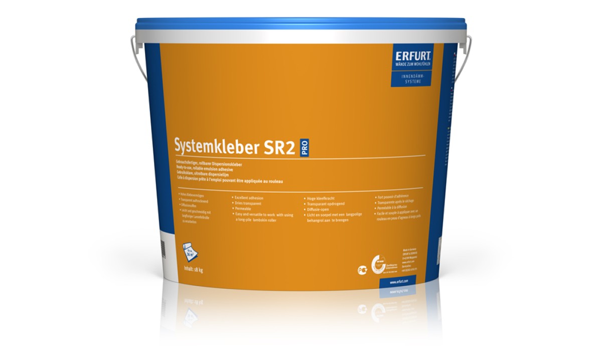 Erfurt Klima-tec PROMO 3 rolls of insulation wallpaper + Erfurt systemkleber adhesive